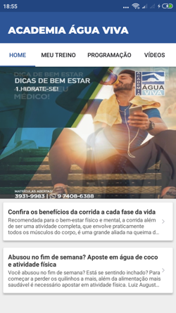 Aplicativo personalizado
