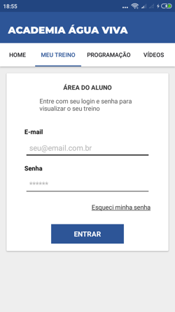 Aplicativo personalizado
