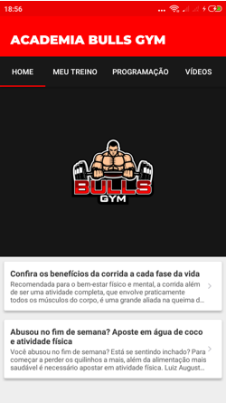 Aplicativo personalizado
